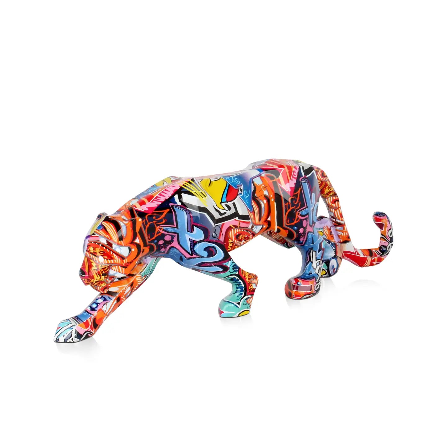 Panthère multicolore