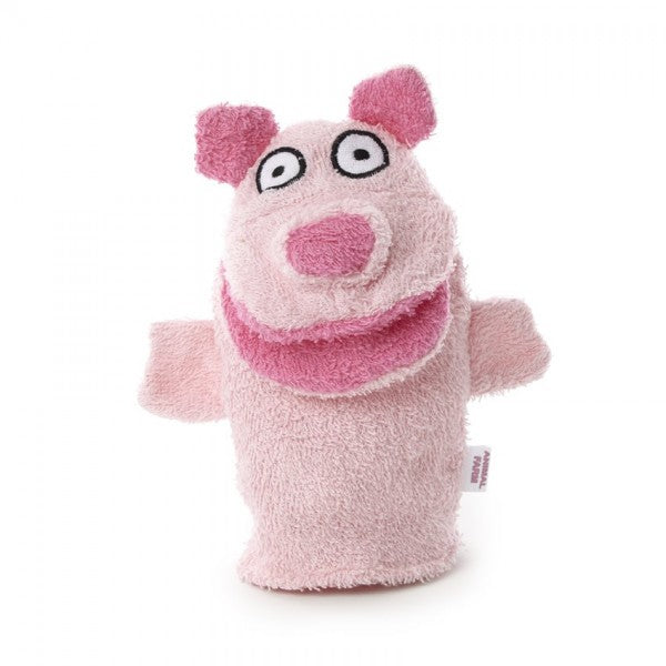 Gants de toilette fantaisies Cochon