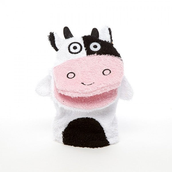 Gants de toilette fantaisies Vache