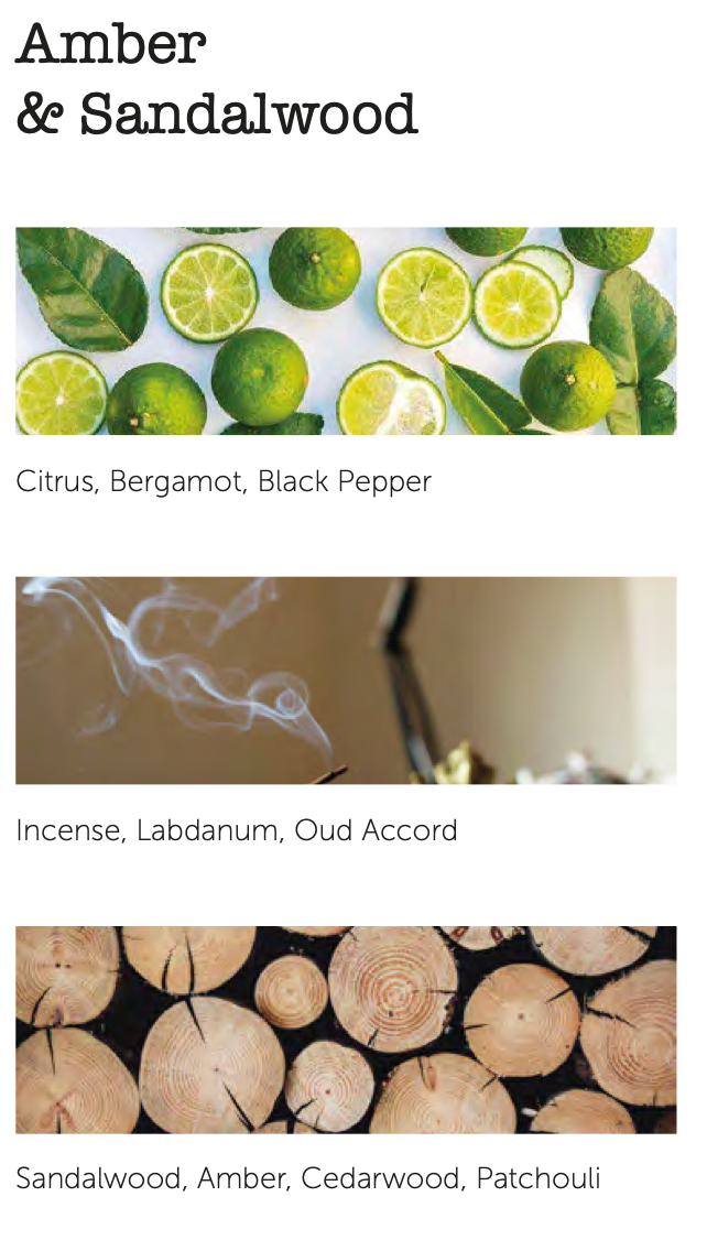 Bougie Amber & Sandalwood