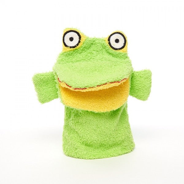 Gants de toilette fantaisies - Grenouille