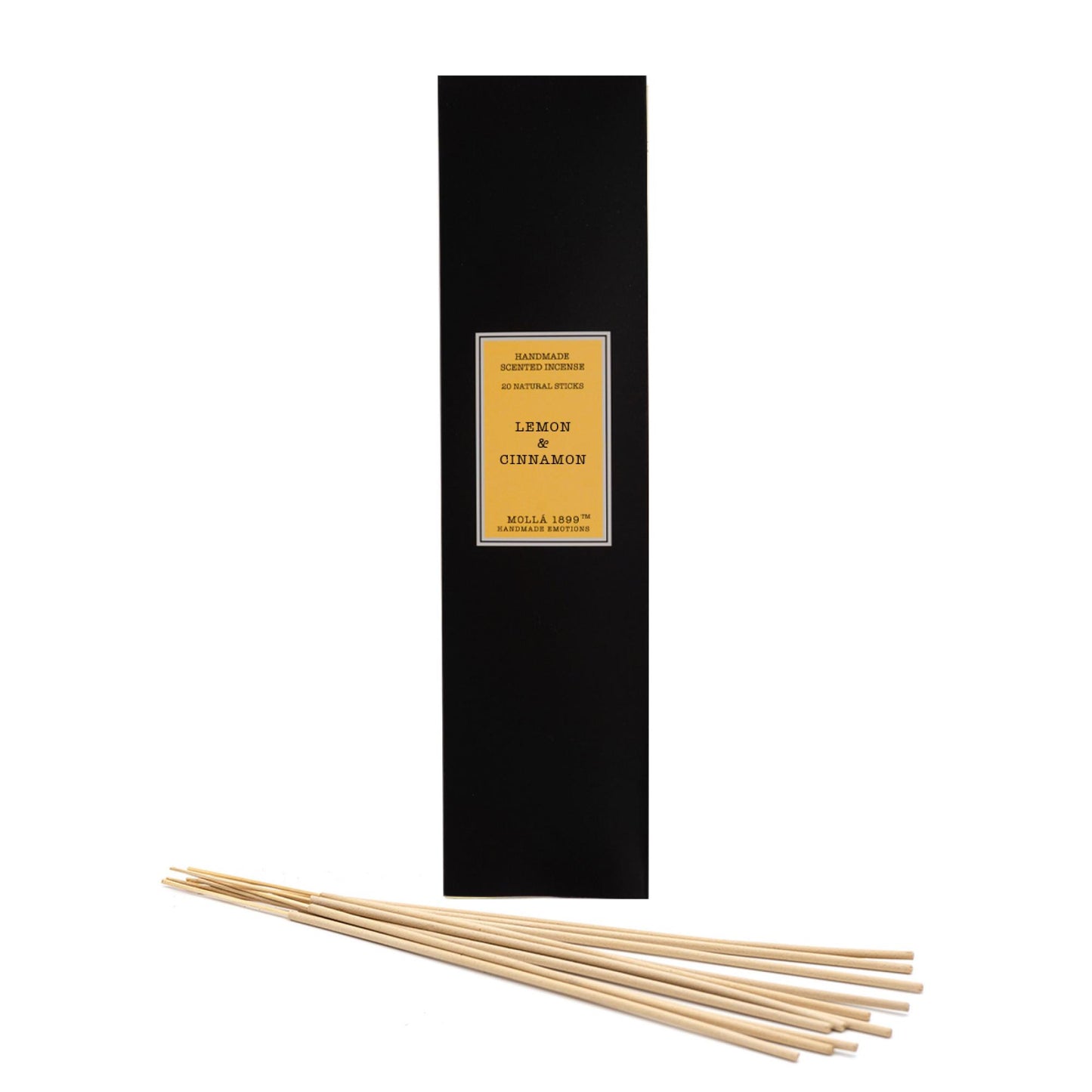 Lot de 20 encens Lemon & Cinnamon