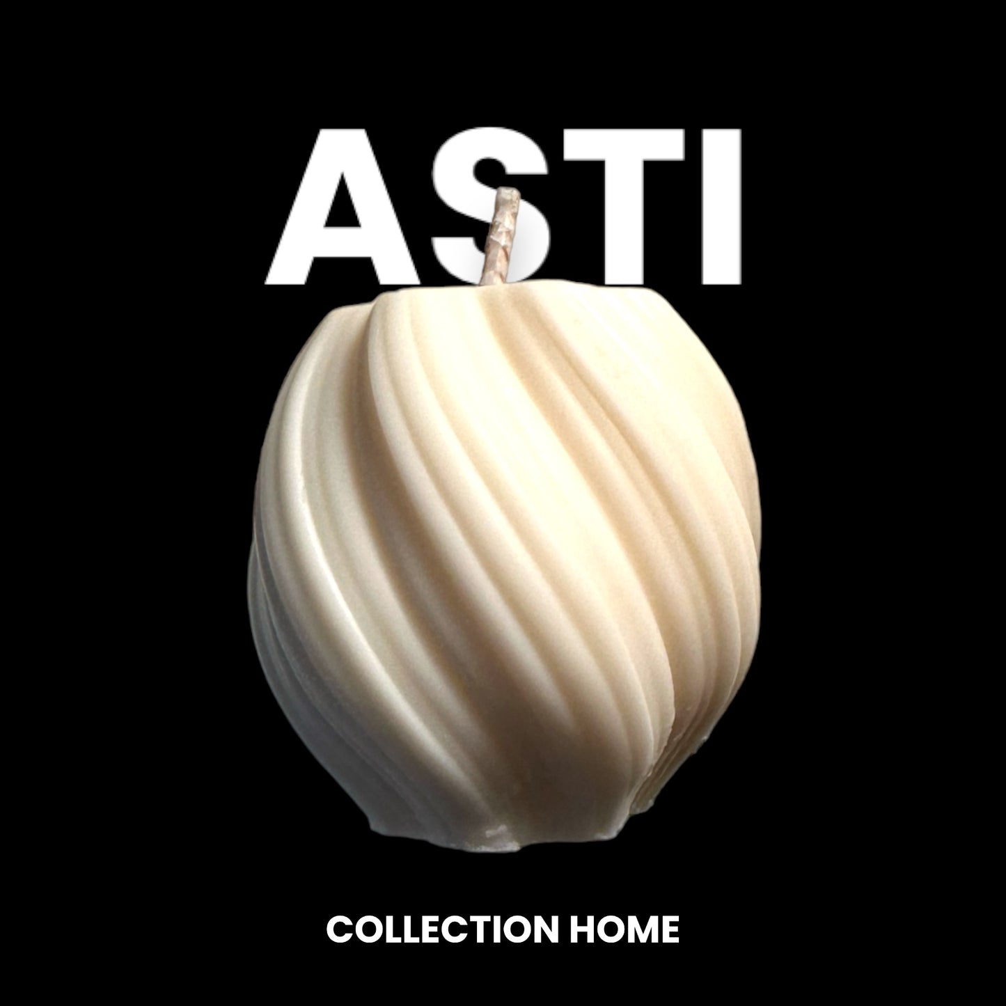L'Asti - Bougie en cire de colza (M)