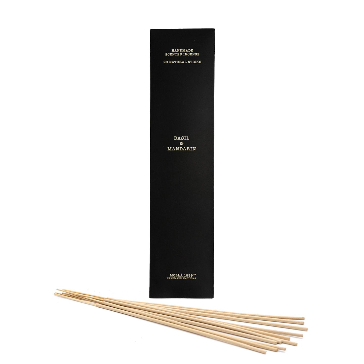 Lot de 20 encens Basil & Mandarin