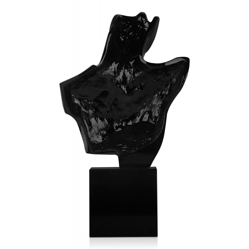Sculpture en résine « Buste de guerrier »