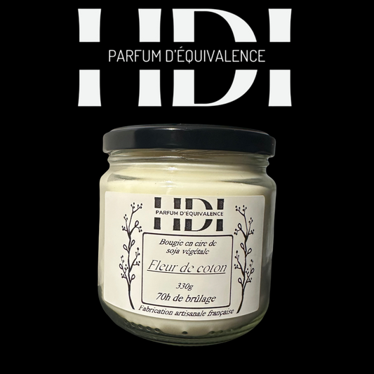 Bougie Fleur de coton