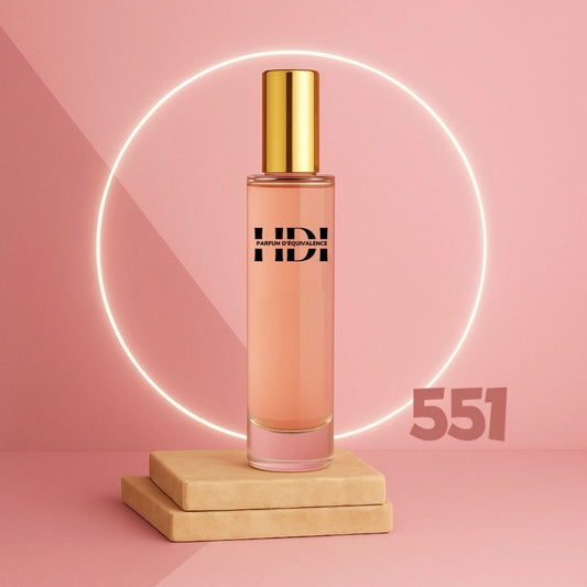 N°551 Peony & Blush Suede de HDI