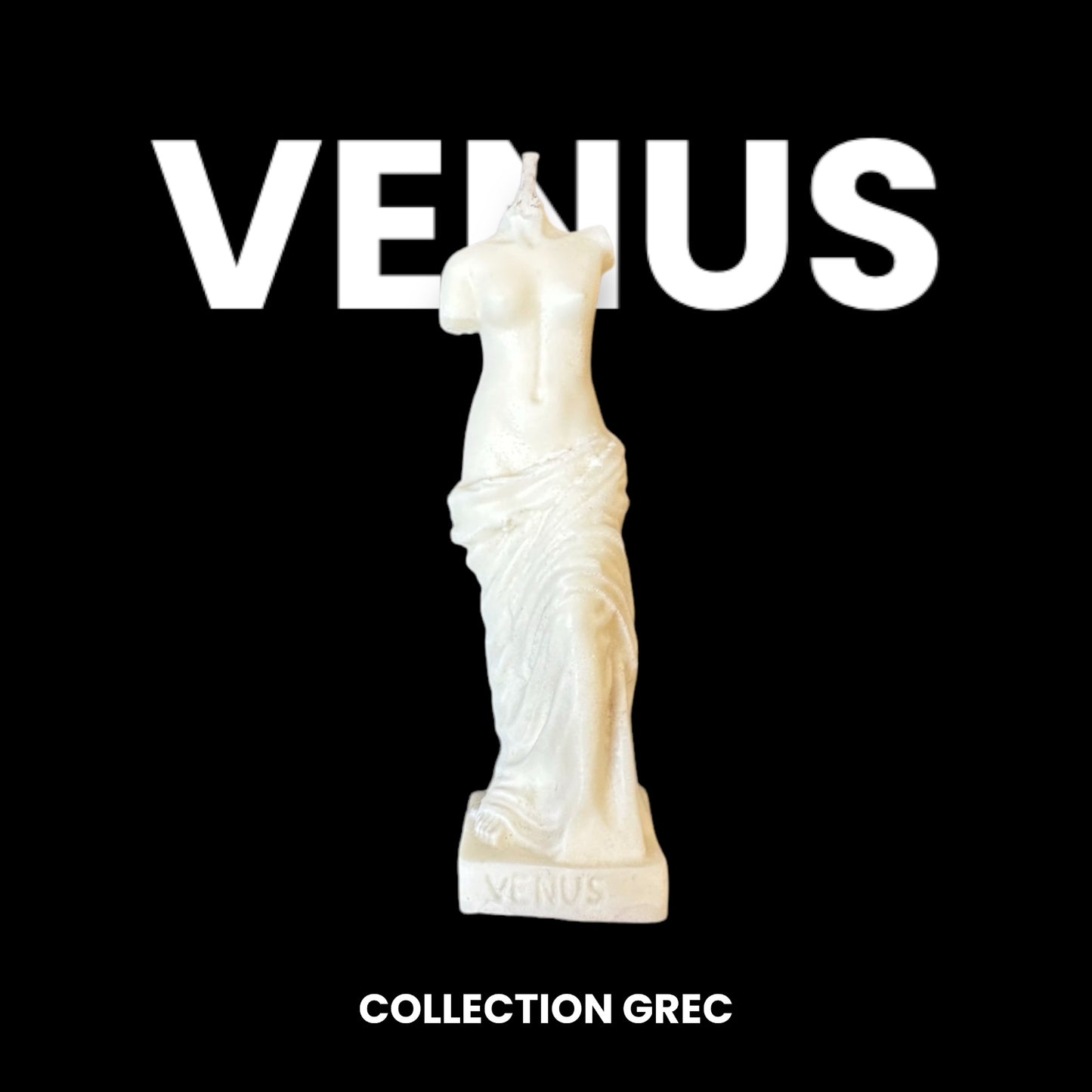 La Venus - Bougie en cire de colza (M)