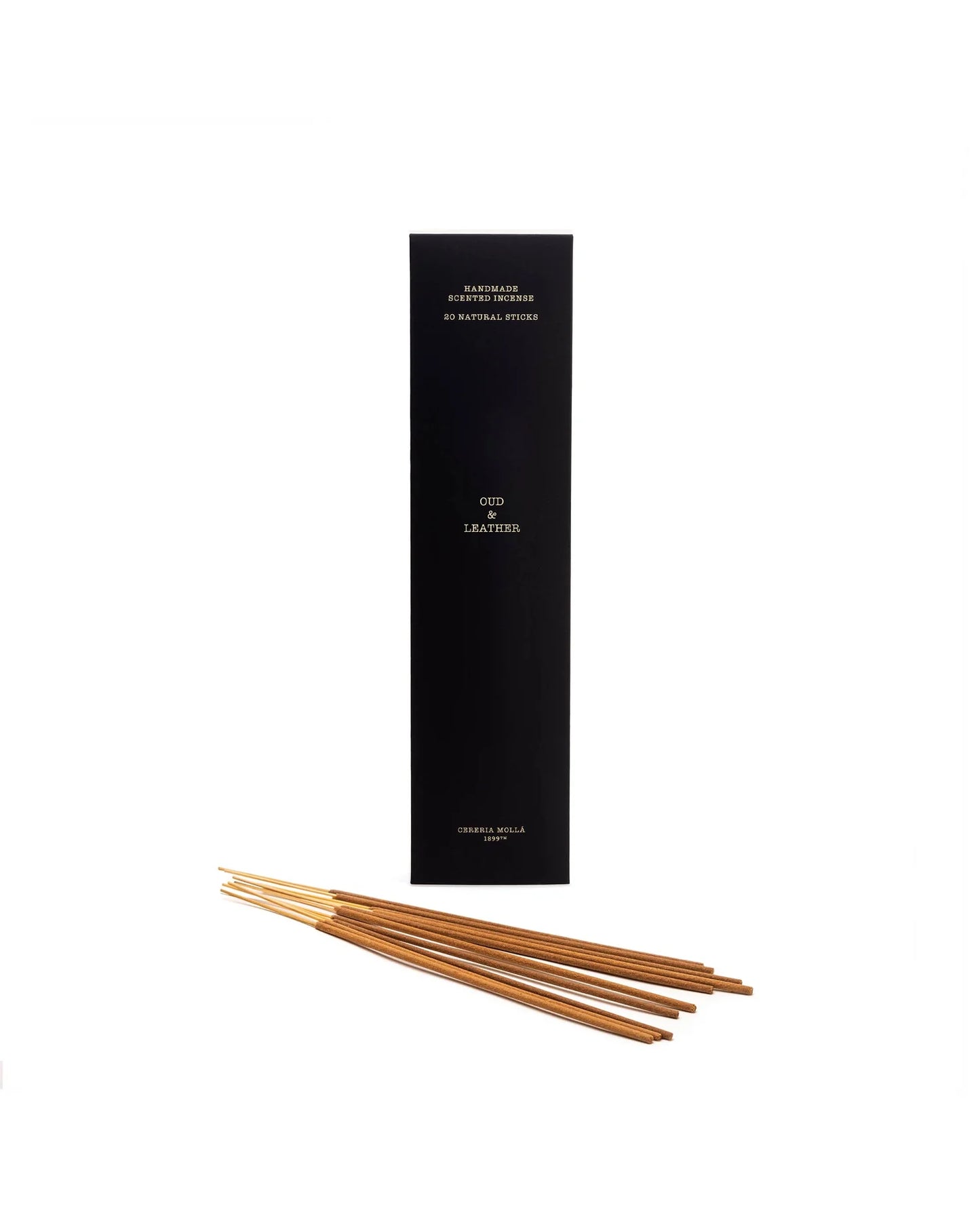 Lot de 20 encens Oud & Leather